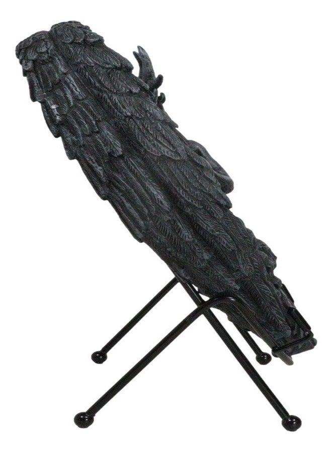 Ebros Gift Solemn Vow Innocence Demon Satan Pit Lord Embracing Lilith Dark Angel Heart Shaped Desktop Plaque Decor Sculpture with Stand 9" High - Image 5