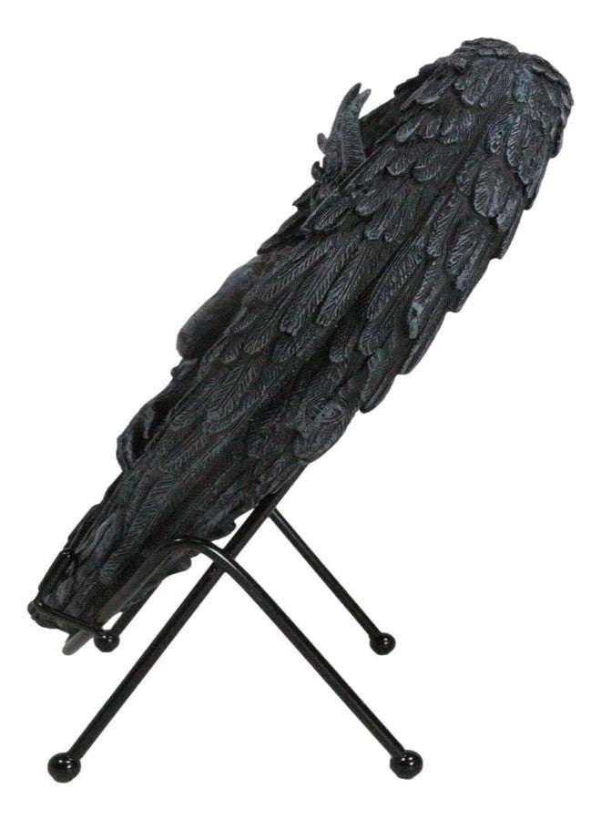 Ebros Gift Solemn Vow Innocence Demon Satan Pit Lord Embracing Lilith Dark Angel Heart Shaped Desktop Plaque Decor Sculpture with Stand 9" High - Image 3