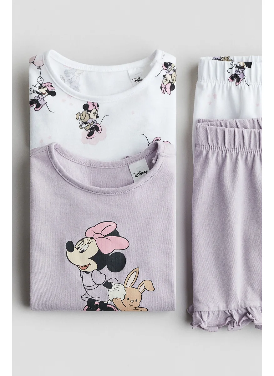H&M 2-Pack Cotton Pyjamas