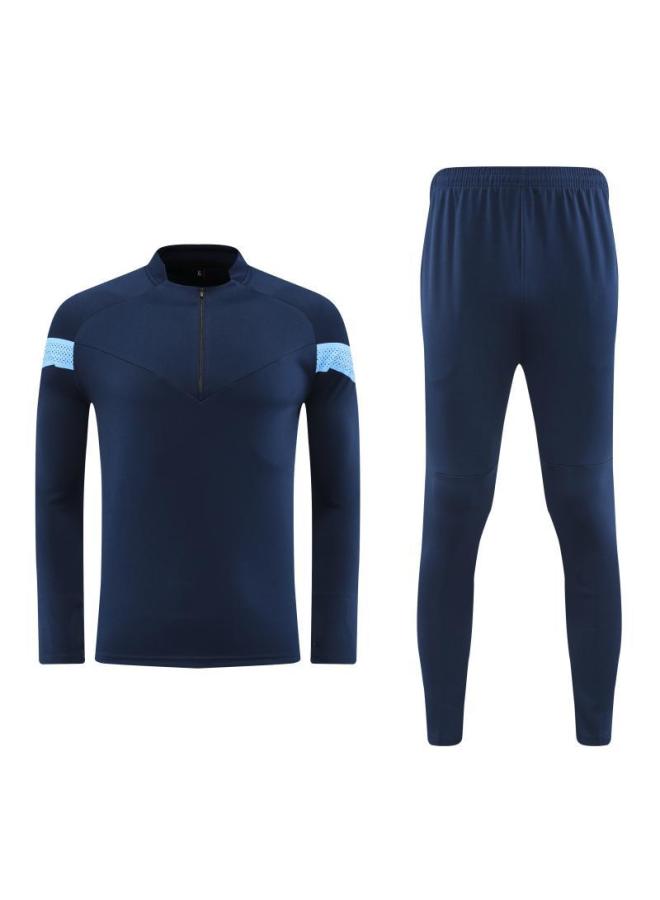 Quick-drying Children's Football Uniform Suit Autumn And Winter Long-sleeved Competition Training Uniform Appearance Uniform Adult Team Uniform Coach Uniform Printing