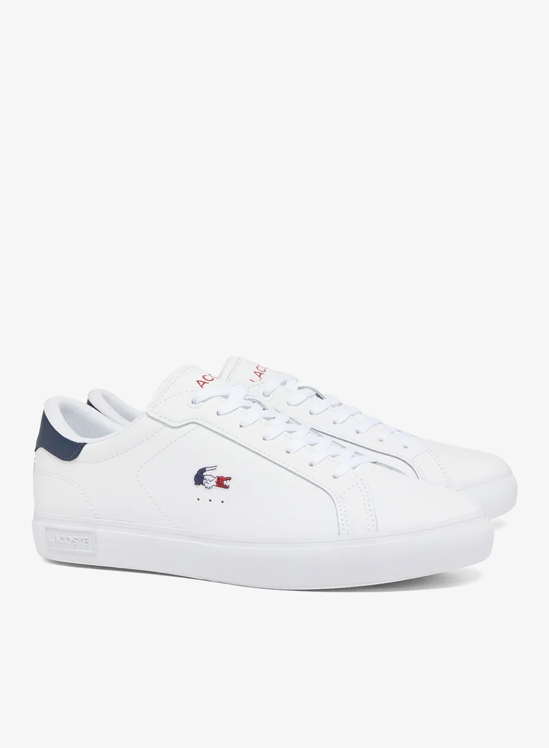 لاكوست سنيكرز باورزكورت برباط وفولكانيزد