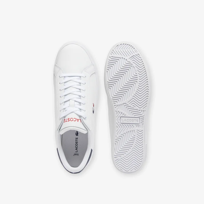 LACOSTE Powerscourt Lace Up Vulcanized Sneakers