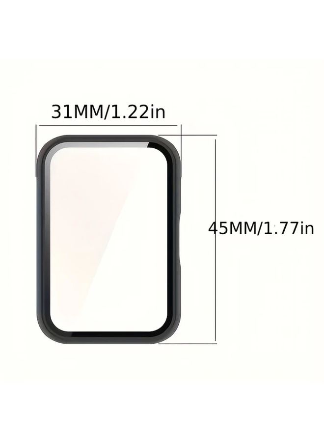 Rose Golden Frosted PC Full Wrap Protective Case For Samsung Fit 3 - Image 2