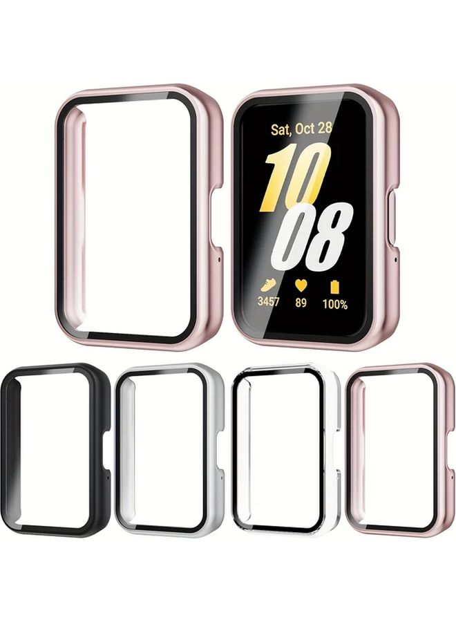 Rose Golden Frosted PC Full Wrap Protective Case For Samsung Fit 3 - Image 3