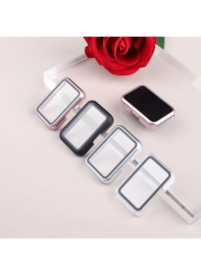 Rose Golden Frosted PC Full Wrap Protective Case For Samsung Fit 3 - Image 4