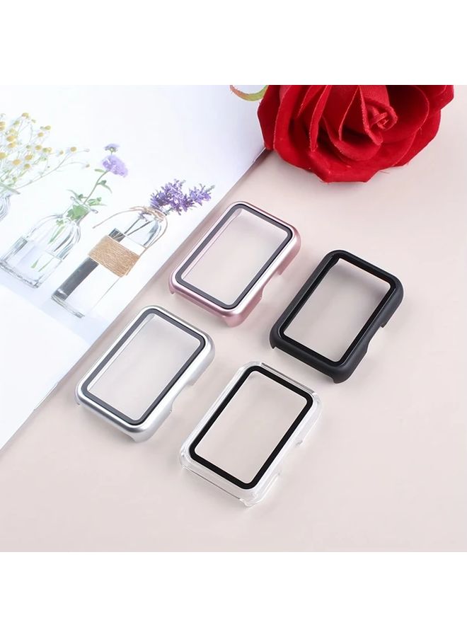 Rose Golden Frosted PC Full Wrap Protective Case For Samsung Fit 3 - Image 1