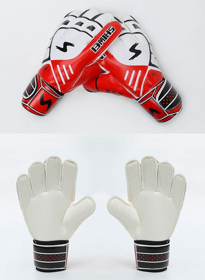 إسكدنيا قفازات حارس المرمى للشباب والبالغين، قبضة قوية لأصعب التصديات، مع حماية للأصابع ولاتكس لتوفير حماية رائعة لمنع الإصابات - Image 4