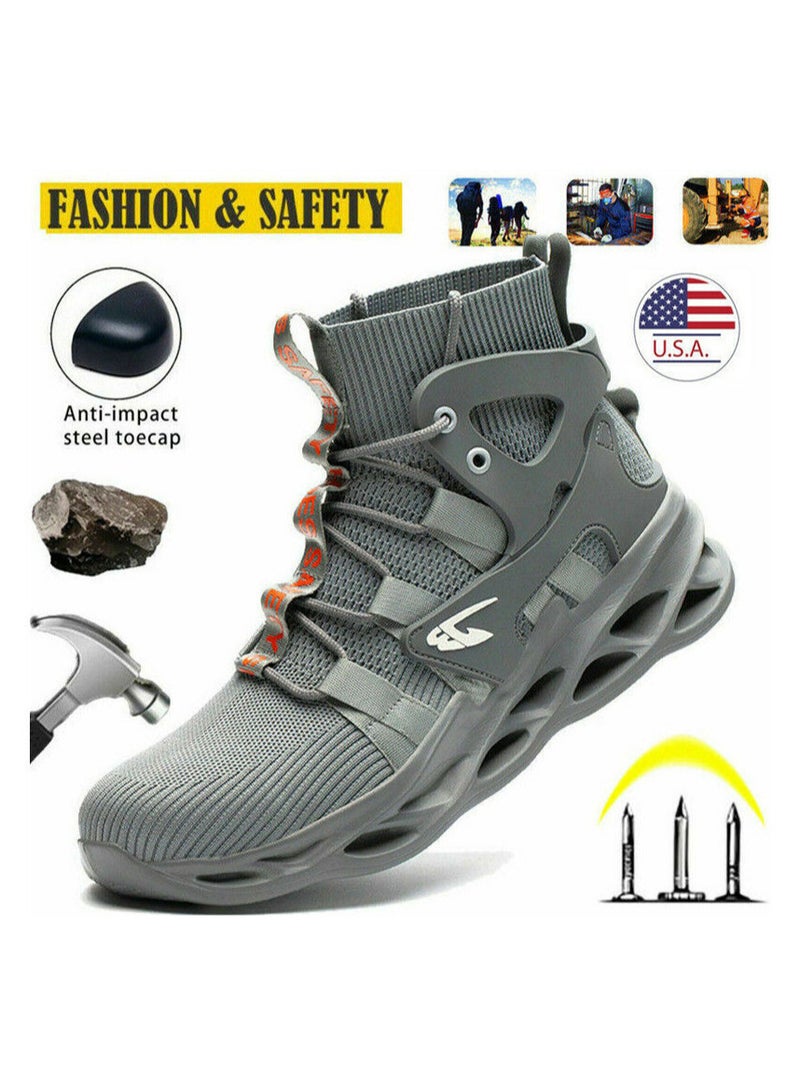 أحذية سلامة بلاد سناكרס ذات تَنَفُّس ومُقَاوَمَةِ لِلثَّقْبِ لأحذية العمل للمواقع الصناعية والإنشائية (43 يورو) - Image 1