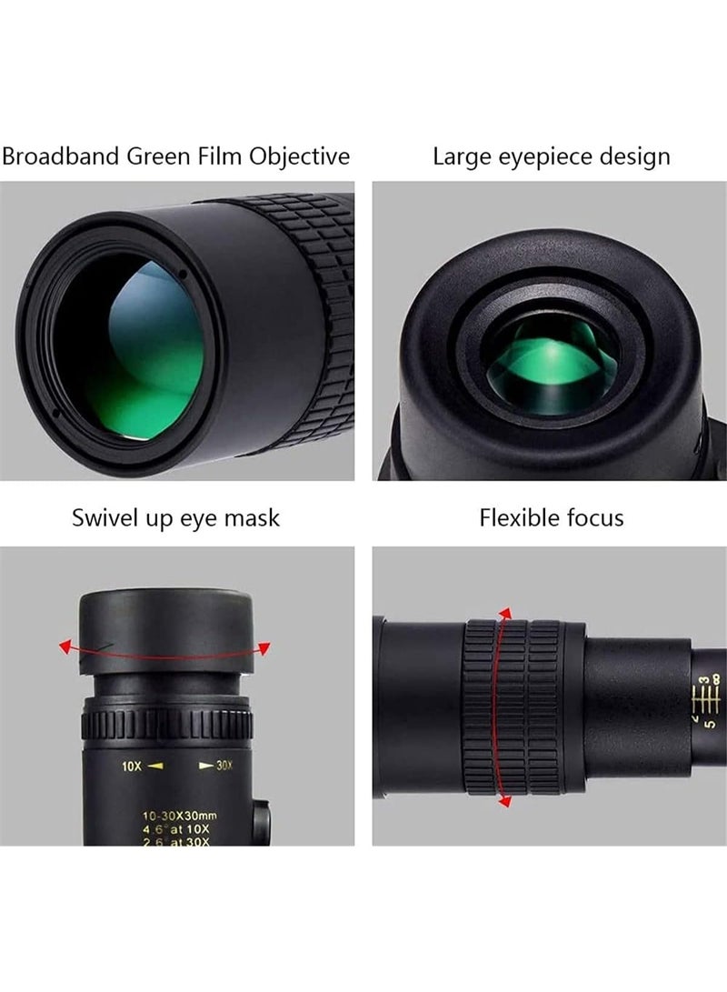 Bukela Telescope, High Power Super Zoom Night Vision Waterproof Military Monocular Telescope for Camping Travel, No Tripod - Image 2