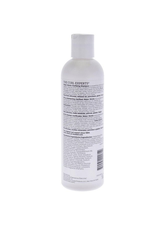 Ouidad Water Works Curly Hair Shampoo, Clarifying Shampoo for Build Up, Removes Impurities, Maintains Curls' Natural Moisture, For All Curl Types - Image 2