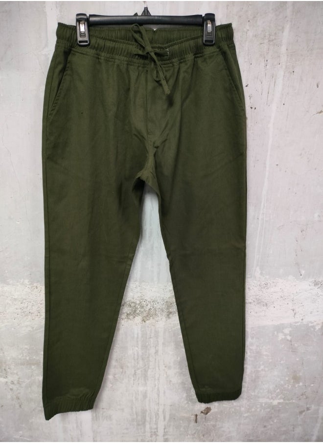 Hubberholme Olive Joggers For Men 