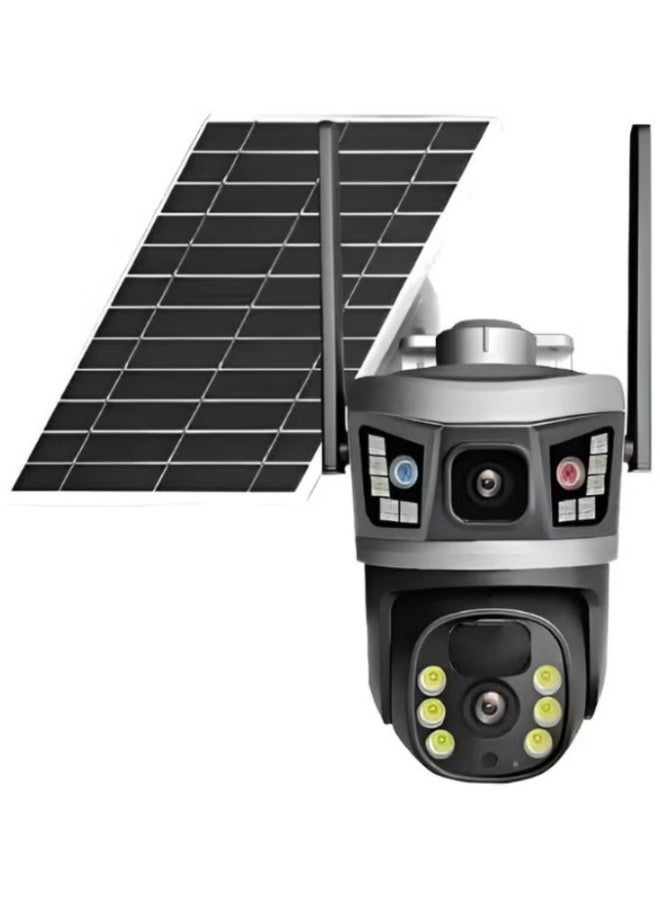 TOBI HD Intelligent Solar Energy Alert PTZ Camera Easy Installation Solar CCTV 8MP Ultra HD Outdoor Security Camera with Motion Alert & 5G WiFiv - Image 2