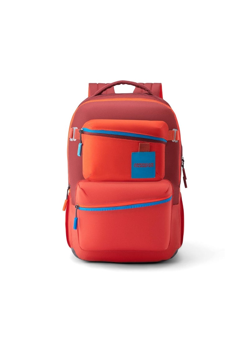 American Tourister Toodle+ RED 24 ltrs Polyester with Rain Hood, Detachable Pouch - Image 1