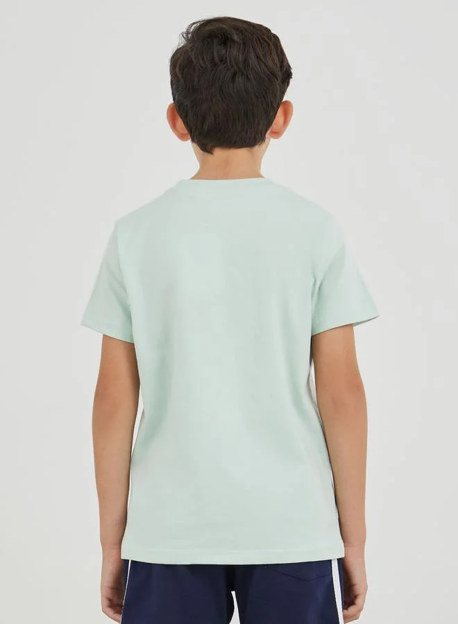 Styli Styli Graphic Print Round Neck T-Shirt