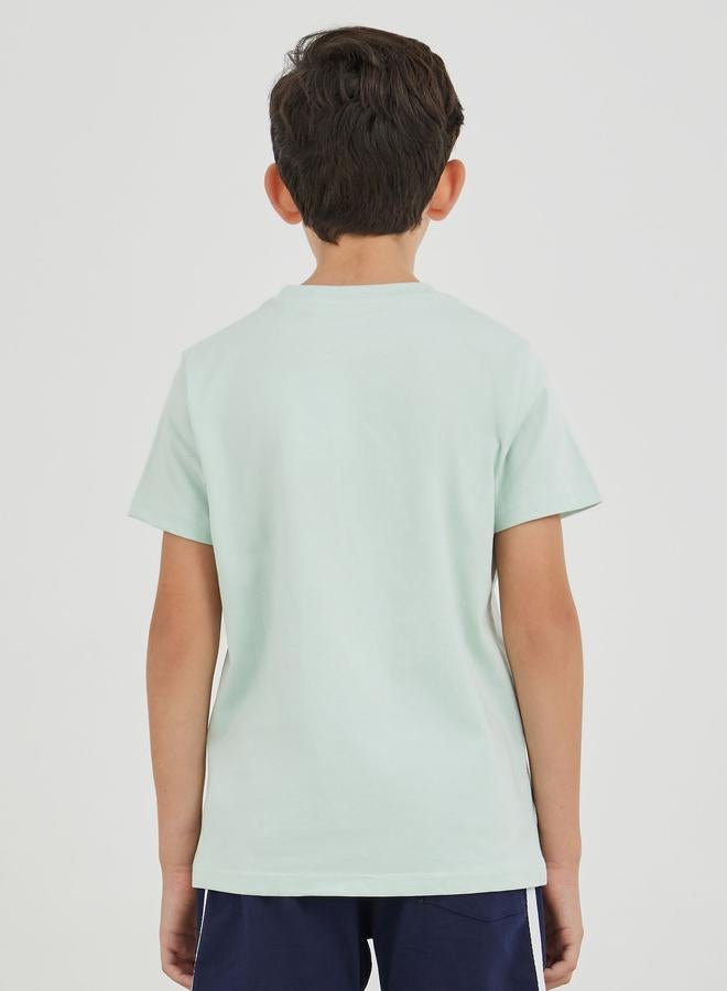 Styli Styli Graphic Print Round Neck T-Shirt  - Image 4