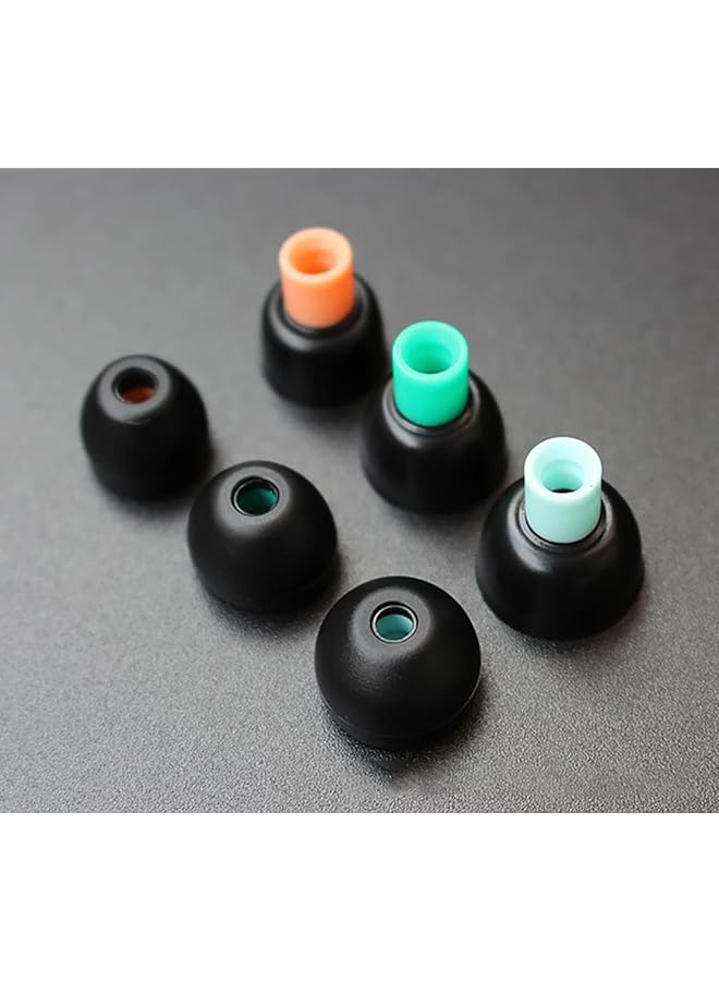 erorex Replacement Ear Tips Buds For Wf 1000Xm4 Wf 1000Xm3 Wf C500 Flexible Soft Silicone Rubber Skin Eartips Earbuds SML 6 Pairs - Image 2