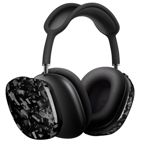 MONOCARBON Real Carbon Fiber Case for Airpods Max(2024 & 2020),Military Grade Protective Hard Cover for Apple Airpods Max Headphone from Daily Scratch,High-End Luxury Essential Accessories - Image 1