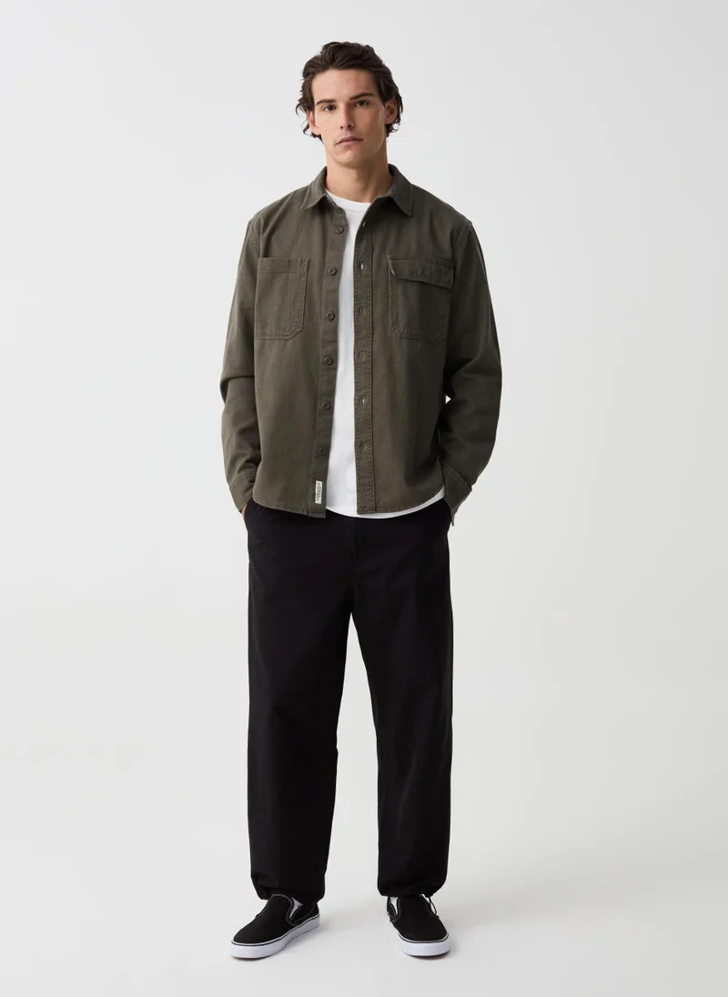 Ovs Jogger chino trousers in cotton
