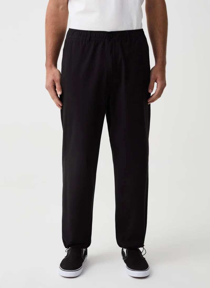 Ovs Jogger chino trousers in cotton