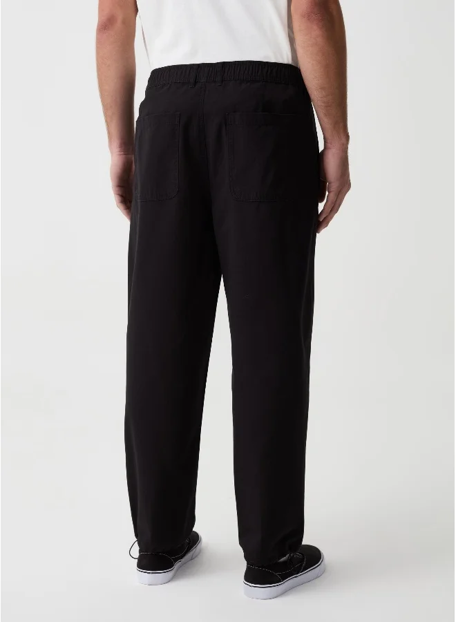 Ovs Jogger chino trousers in cotton