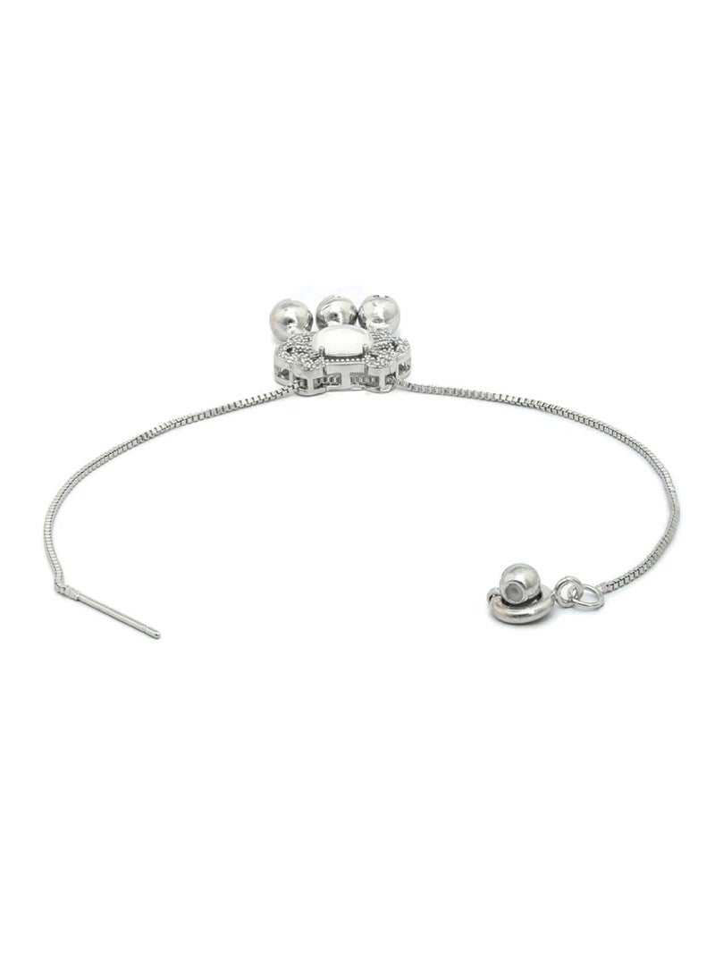 Priyaasi Women Brass Handcrafted Link Bracelet  - Image 3