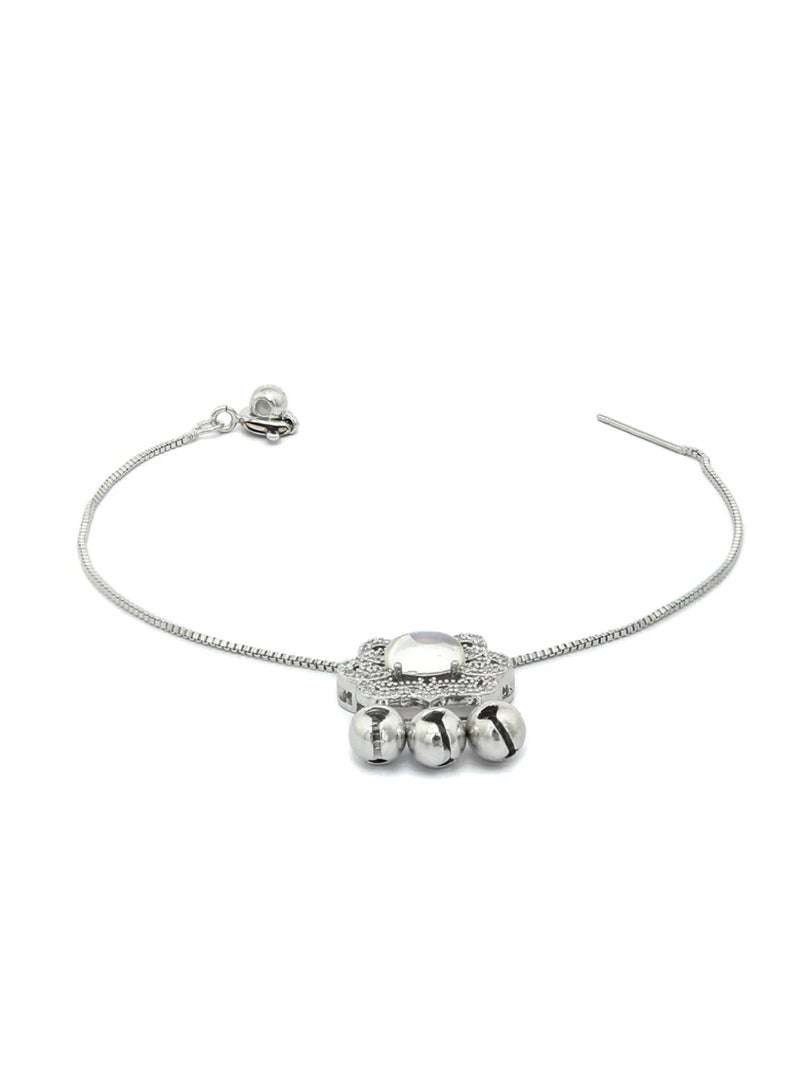 Priyaasi Women Brass Handcrafted Link Bracelet  - Image 2