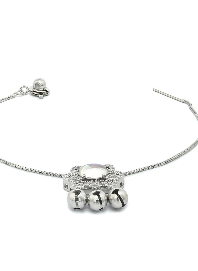Priyaasi Women Brass Handcrafted Link Bracelet  - Image 4