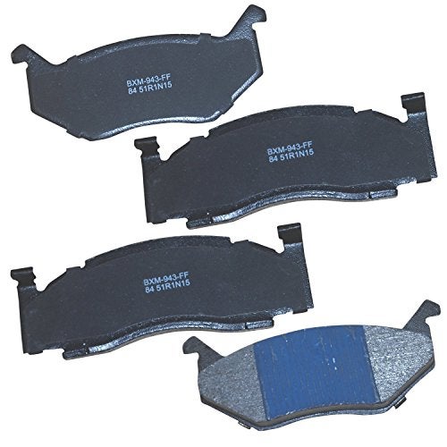 Bendix Premium SBM84 Brake Pads for Select Models Chrysler Cordoba,Fifth Avenue,Imperial,LeBaron,Newport,New Yorker,Valiant,Aspen,Charger,Dart,Diplomat,Magnum,Mirada,St. Regis,Caravelle,Duster,Fury - Image 1