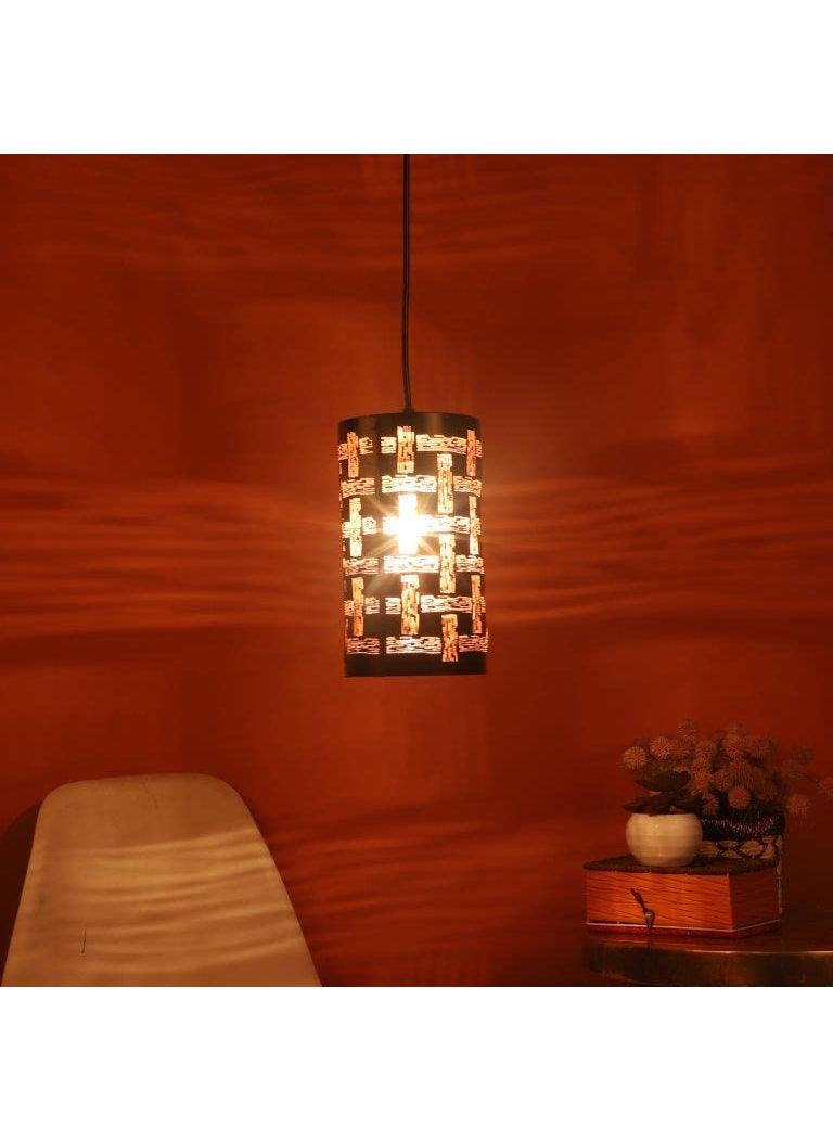 ELIANTE ELIANTE Sunrise Iron Hanging Light Black for Living Room Bedroom Dining Room Kitchen by Jainsons Lights  - Image 3