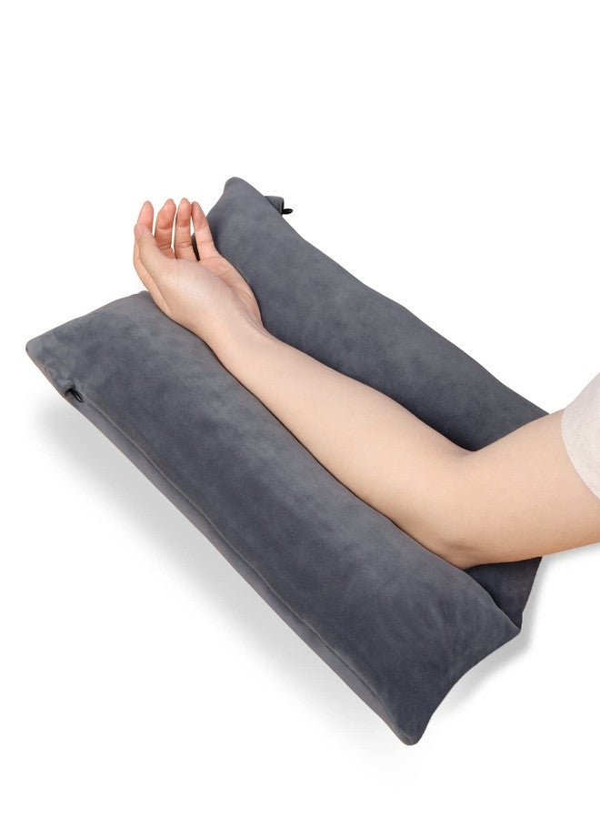 TANYOO Arm Elevation Pillow Shredded Memory Foam Filled Arm Stabilizer Elevation Pillow for Swelling and Circulation Pain Relief for Shoulder Surgery and Leg Injury Washable Cover - Image 1