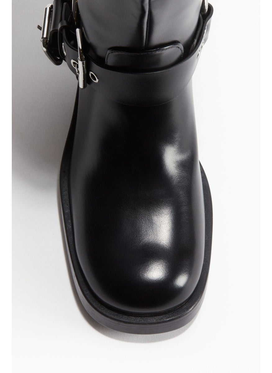 H&M Knee-High Biker Boots  - Image 2
