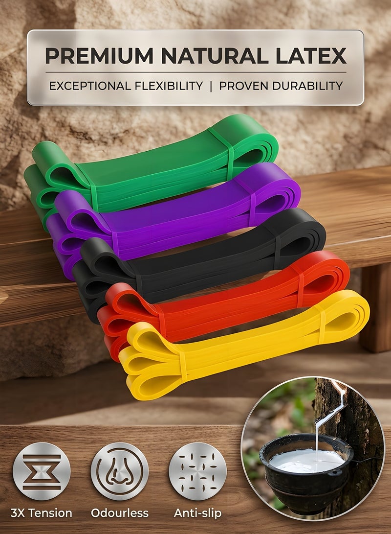 بيوينتي ‌مجموعة أحزمة المقاومة Beauenty‌ أحزمة مساعدة تمارين الشد العلوي - أحزمة تمديد - أحزمة رياضية لمعدات الكاليسثينكس أدوات تدريب مثالية للتمارين الرياضية، بناء العضلات، والتأهيل الطبي للرجال والنساء - Image 3