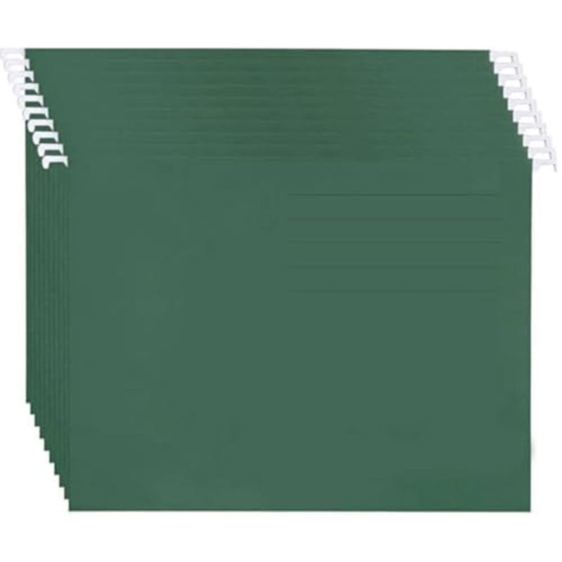 Hanging File Folders, Pack of 10 Suspension Files for Filing Cabinet Folders School Home Work Office Organization - Image 1