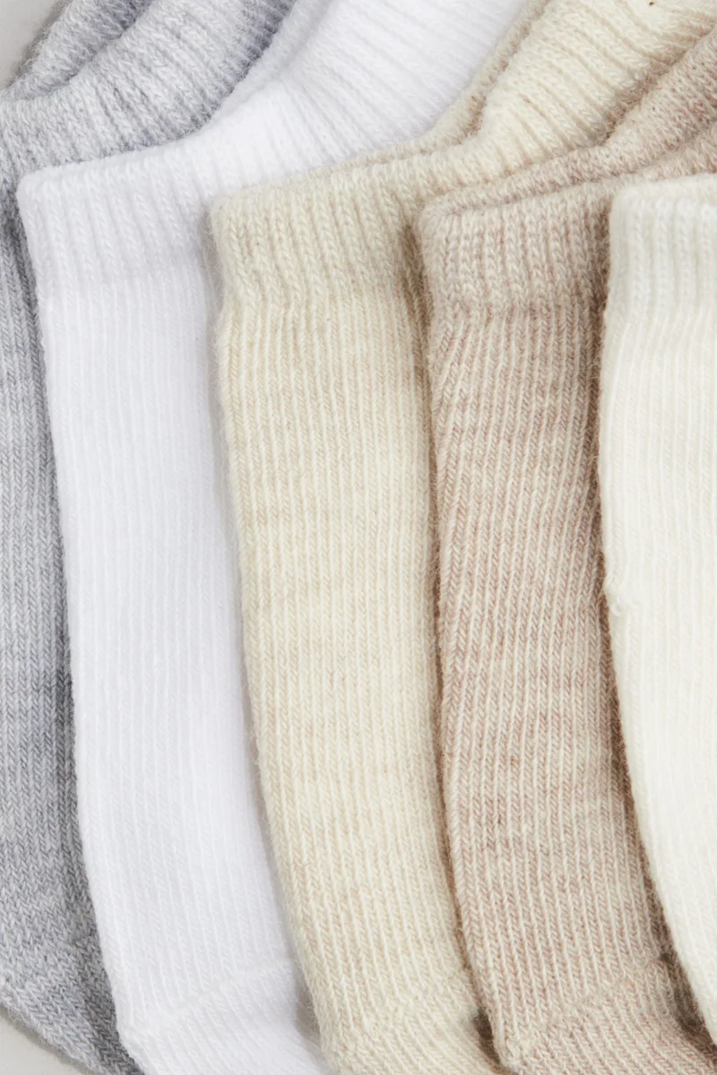 H&M 10-Pack Shaftless Socks