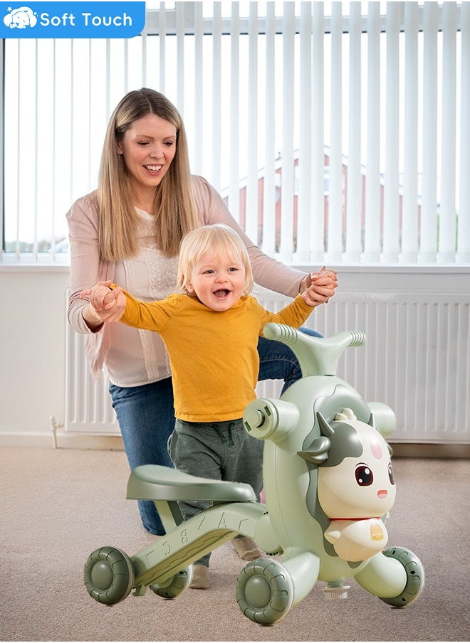 Soft Touch - 3-in-1 Baby Walker Toddler Walker Push Toy Multifunctional Baby Scooter Kids Activity Center with Music for 0-4 Years Old Boys and Gril - Image 1