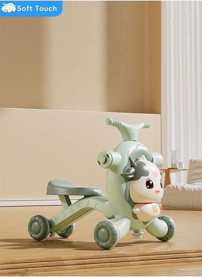 Soft Touch - 3-in-1 Baby Walker Toddler Walker Push Toy Multifunctional Baby Scooter Kids Activity Center with Music for 0-4 Years Old Boys and Gril - Image 1