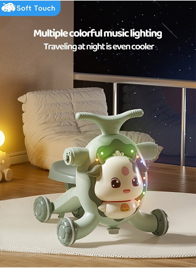 Soft Touch - 3-in-1 Baby Walker Toddler Walker Push Toy Multifunctional Baby Scooter Kids Activity Center with Music for 0-4 Years Old Boys and Gril - Image 1