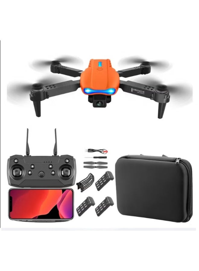 E99 Foldable Drone with 8K Dual HD Camera – RC Quadcopter for Beginners, Travel, and Aerial Photography | Smart Obstacle Avoidance, Altitude Hold, One-Key Return, App Control, Multicolor - Image 1