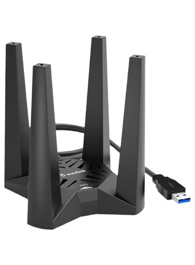 Wavlink Wn693A5 Dual-Band Usb Wireless Network Adapter, Gigabit 1900M, For Desktop Computers, Laptops, Mac, External Wifi Receiver And Transmitter - Image 3