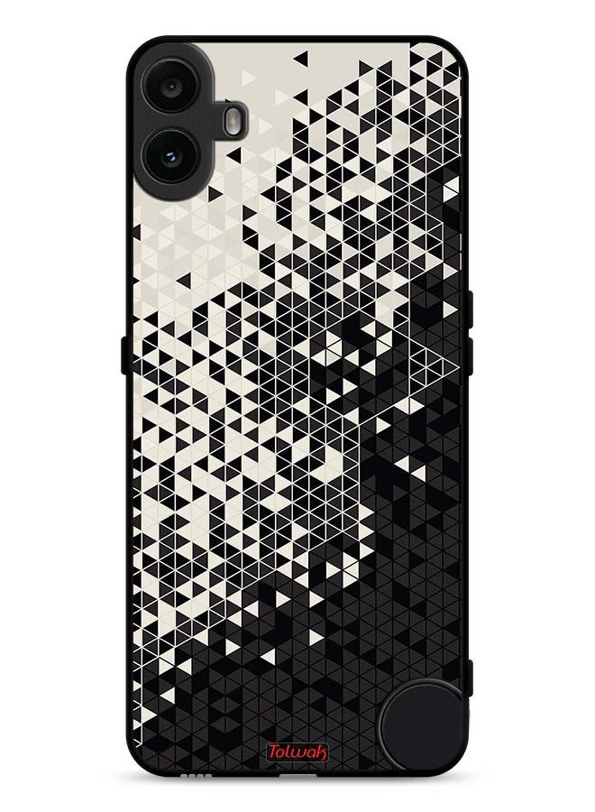 Tolwak Nothing CMF Phone 1 Protective Case Cover Pattern Digital Art Triangle - Image 1