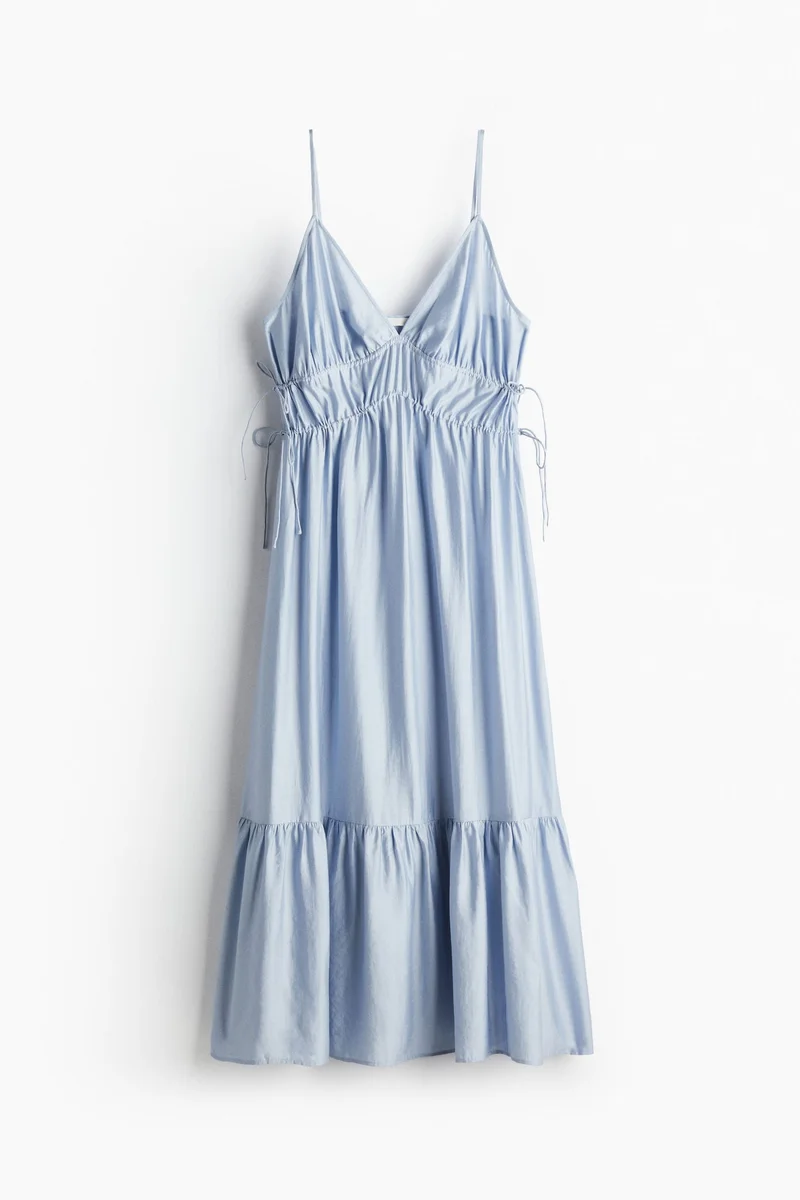 H&M Drawstring-detail maxi dress