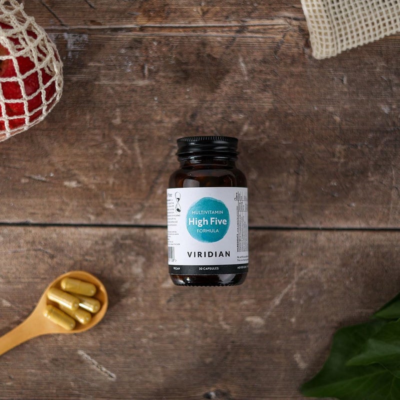 Viridian High Five Multivitamin Formula 90 Veg Caps Support Energy Vitality with 23 Essential Nutrients Including Vitamin B5 Formulated by Nutritionists No Artificial Additives Vegan - Image 4