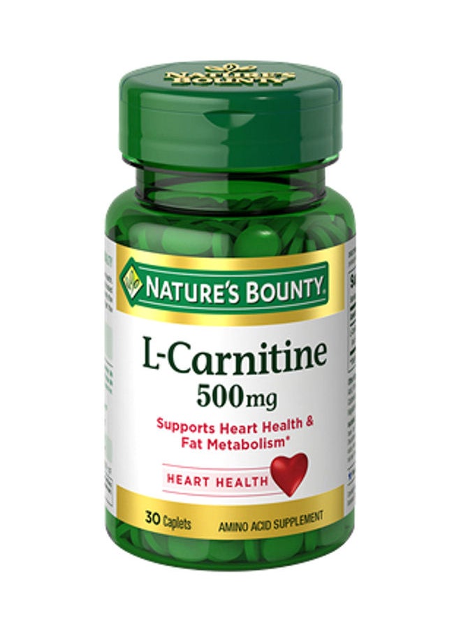 NATURE'S BOUNTY L-Carnitine 500 Mg - 30 Caplets 
