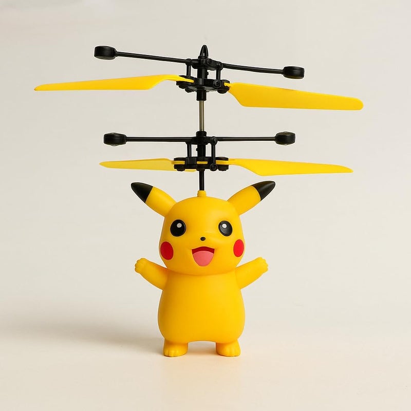 Fitto Pokemon Cartoon Helicopter Toy for Kids – Fun Interactive Flying Toy with Light & Sound Effects, Perfect Gift for Boys and Girls – Safe, Durable, and Easy to Use - Image 2