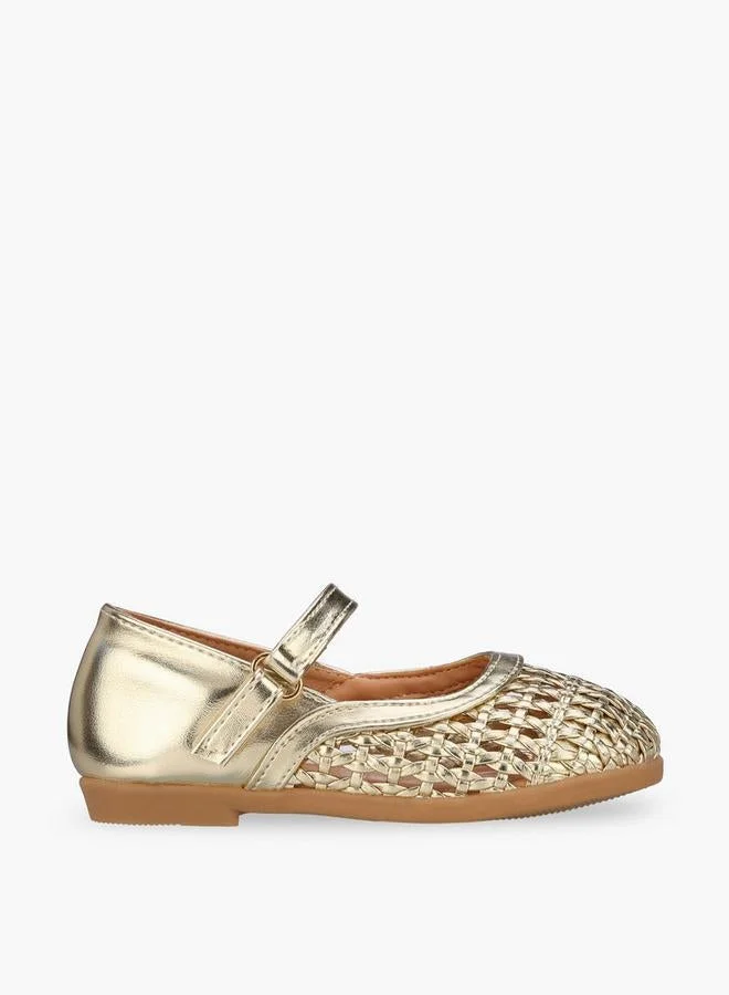فلورا بيلا من شو إكسبرس Girls Hook & Loop Mary Jane Shoes