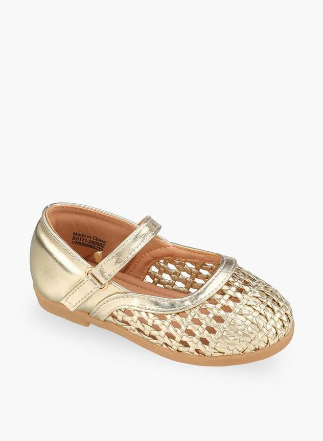 فلورا بيلا من شو إكسبرس Girls Hook & Loop Mary Jane Shoes