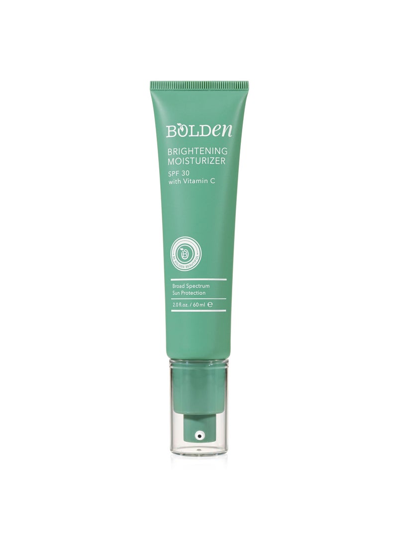 bolden - Bolden SPF 30 Brightening Face Moisturizer with Vitamin C | Broad Spectrum UVA/UVB Sunscreen | Applies Clear without Chalky Residue | 2.0 FL Oz - Image 1