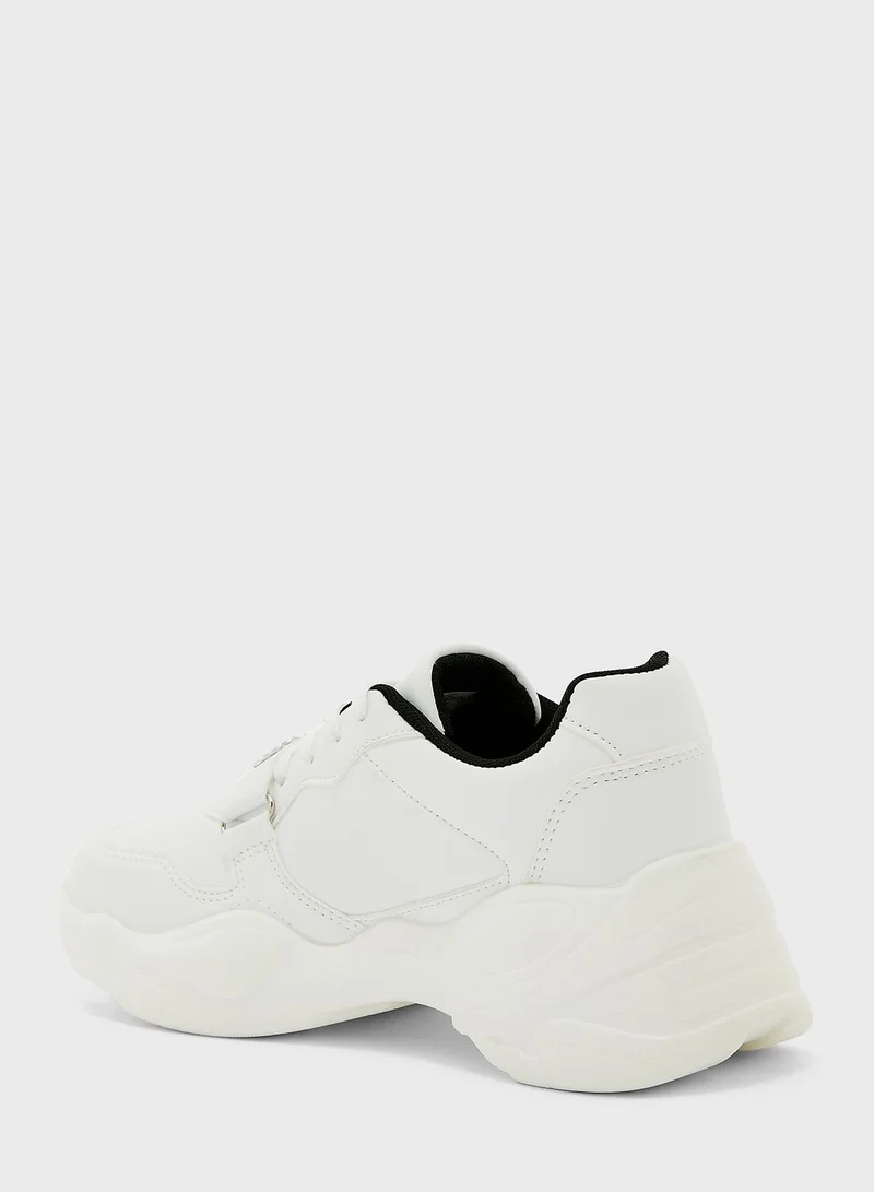 Ginger Diamante Strap Chunky Sneaker