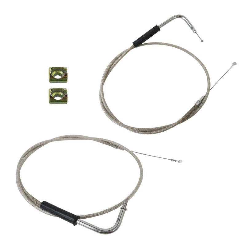 Balanced weight Throttle Cable with Idle Cable Kit Fit for 1996-2003 Sportster 1100/1200 XLH1100 / XLH1200,for #56884-07 5634301 5634396 5635696A 5642106 5643298 56885-07 5634201 5634296 Daily repeated use trusted quality Classic design alternatives Multi-use upgraded craftsmanship KSA market popular practical build Individual group scene compatible Home & professional compatible Rack friendly Low wear optimized build Global light sturdy raw material In-Kingdom stored commodity Simple multi-feature universal build Globally engineered build Elegant upgraded practical design Storage transit efficiency build Flexible usage build Flexible purchase choices Fast & slow shipment compatible User tested optimized build Transparent body Local & cross border ship compatible Well-engineered versatile build Mountain region eligible ship Nationwide delivery Strategic warehouse site - Image 4