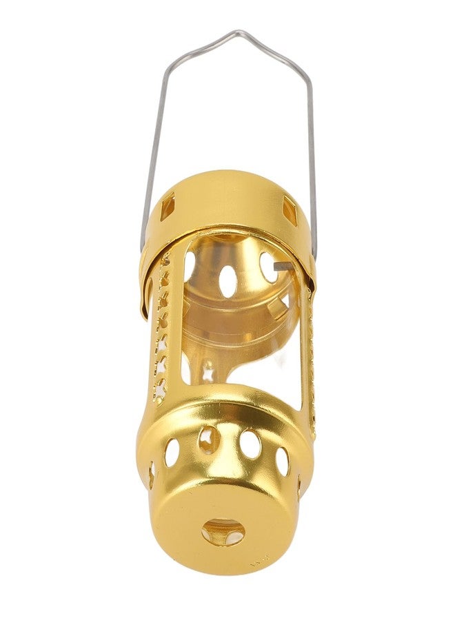 NOENNULL Lightweight Aluminum Alloy Tealight Candle Lantern, Sturdy Retro Hanging Candle Lantern for Camping, Night Fishing, Travelling, Emergency - Image 4